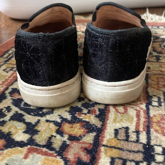 Vince Camuto Billena Black Velvet Sneaker - Picture 7 of 7